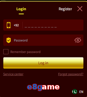 E8game login preview